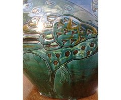 C H Brannam. A large three handled planter - Thumbnail 5