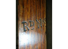 Harris Lebus. An Arts and Crafts oak hallstand - Thumbnail 12