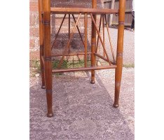 Bruce and Smith. A walnut square occasional table after E W Godwin - Thumbnail 4