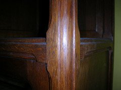 Mathieu Gallerey. An Arts and Crafts oak sideboard - Thumbnail 7