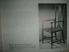 W R Lethaby for Morris and Co. A monumental set of seventeen oak dining chairs - Thumbnail 5