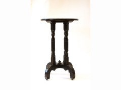 Bruce Talbert for Gillows. An Aesthetic Movement circular wine table - Thumbnail 1
