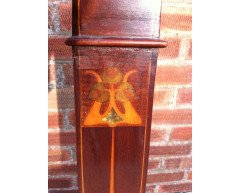 A pair of Arts and Crafts armchairs with stylised floral details - Thumbnail 11