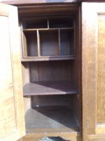 Howard and Sons. An exquisite and fine quality (1/4 sawn) oak breakfront bookcase - Thumbnail 23