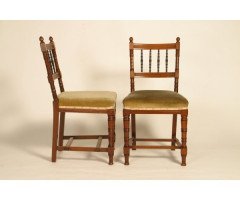 Collinson and Lock. A set of three dining chairs - Thumbnail 1