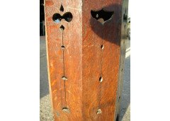 Liberty and Co. A good quality Arts and Crafts Octagonal oak sidetable - Thumbnail 3