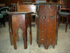 Liberty and Co. A good quality Arts and Crafts Octagonal oak sidetable - Thumbnail 5