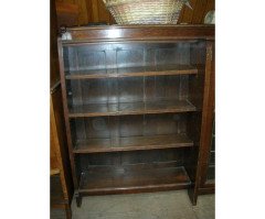 Liberty and Co. A quality Arts and Crafts oak breakfront cascading waterfall bookcase  - Thumbnail 5