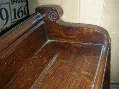 Liberty and Co. A quality Arts and Crafts oak breakfront cascading waterfall bookcase  - Thumbnail 7