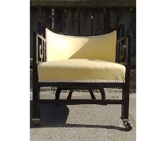 E W Godwin for William Watt. An Anglo-Japanese tub chair - Thumbnail 2