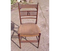 Collinson and Lock. Two Anglo-japanese sidechair's. - Thumbnail 9