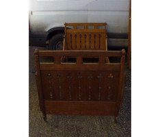 Charles Bevan for Gillows. A superb quality and very rare pair of 3' Gothic Revival beds - Thumbnail 2