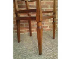J S Henry (attributed). A good Glasgow style oak armchair - Thumbnail 6