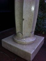 Liberty and Co. A rare Arts and Crafts stoneware bird bath - Thumbnail 16