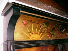 An Aesthetic Movement Ebonised and burr walnut mirror  - Thumbnail 3