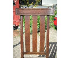 An Arts and Crafts oak rocking chair - Thumbnail 3