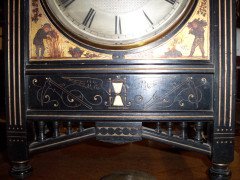Dr Christopher Dresser. An outstanding mantle clock attributed - Thumbnail 6
