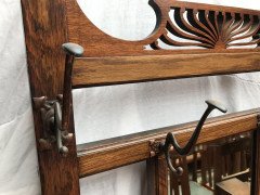 An Arts and Crafts Oak Hallstand - Thumbnail 7