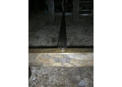 A contemporary Glasgow style dark oak craftsman built dining table - Thumbnail 4