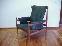 Finn Juhl for France and Sons. A rare Juhl Bwana Chair - Thumbnail 1