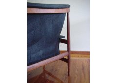 Finn Juhl for France and Sons. A rare Juhl Bwana Chair - Thumbnail 11