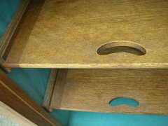 Shapland and Petter. An oak bedroom pair with matching double bed - Thumbnail 6