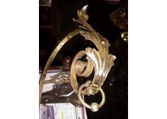An Arts and Crafts Three-branch Brass Ceiling Light - Thumbnail 5