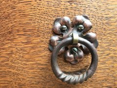 A Large Good Quality Glasgow-Style Oak Hallstand - Thumbnail 7