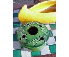 C H Branham for Liberty and Co. a Yellow Planter in the Style of a Canoe - Thumbnail 2