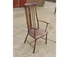 Liberty and Co. A rare Arts and Crafts armchair - Thumbnail 2