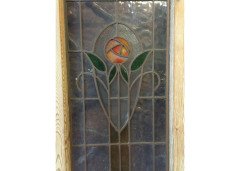 A Glasgow School copper stained glass - Thumbnail 2