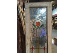 A Glasgow School copper stained glass - Thumbnail 4