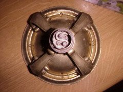 An Arts and Crafts brass ceiling light for a low ceiling - Thumbnail 3