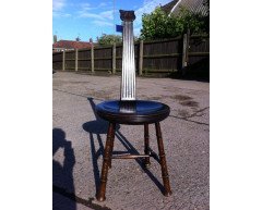 Liberty and Co. A rare Arts and Crafts music chair - Thumbnail 1
