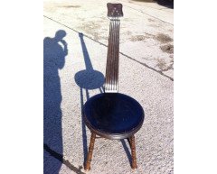 Liberty and Co. A rare Arts and Crafts music chair - Thumbnail 5