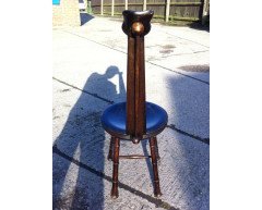 Liberty and Co. A rare Arts and Crafts music chair - Thumbnail 9