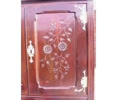 An ebonised Aesthetic corner cabinet - Thumbnail 7