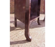 An ebonised Aesthetic corner cabinet - Thumbnail 8