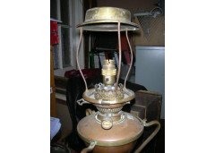 WAS Benson. Two Arts and Crafts oil lamps - Thumbnail 7