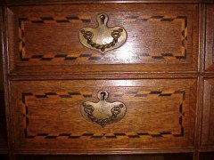 Arthur Simpson. An unusual Arts and Crafts oak dressing tables - Thumbnail 4