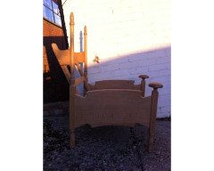 Two rare 1960's Swedish oak armchair - Thumbnail 1