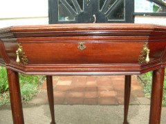 Henry Vandevelde (style of). A well designed octagonal continental Library table - Thumbnail 5