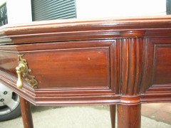 Henry Vandevelde (style of). A well designed octagonal continental Library table - Thumbnail 8