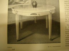 Henry Vandevelde (style of). A well designed octagonal continental Library table - Thumbnail 21