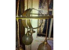 An Arts and Crafts Orb Ceiling Light with a Sphere Shaped Central Body - Thumbnail 5