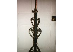 Birmingham Guild of Handicraft. a Brass and Iron Standard Lamp - Thumbnail 2