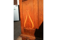 Bath Cabinet Makers. An Arts and Crafts oak hall cupboard in the Glasgow Style - Thumbnail 14