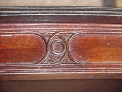 Louis Majorelle. An Art Nouveau 'D' end sidetable - Thumbnail 5