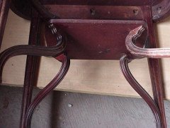 Louis Majorelle. An Art Nouveau 'D' end sidetable - Thumbnail 6
