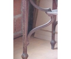 Louis Majorelle. An Art Nouveau 'D' end sidetable - Thumbnail 7